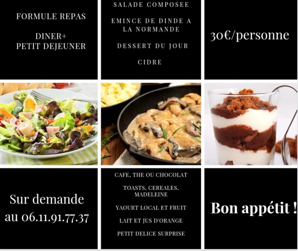 Le Cezembre Gite La Taniere Moidrey Eksteriør bilde
